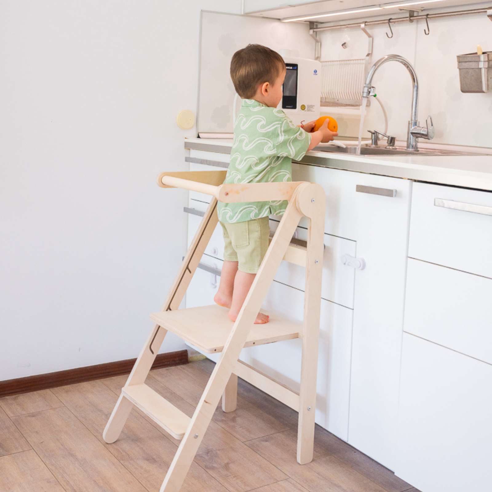 Montessori Verstellbarer & Faltbarer Lernturm