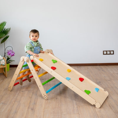 Rampe 2in1 zum Klettern und Rutschen