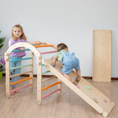 Rampe 2in1 zum Klettern und Rutschen