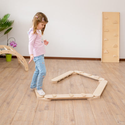 Balancierbalken-Set Wooden Magic
