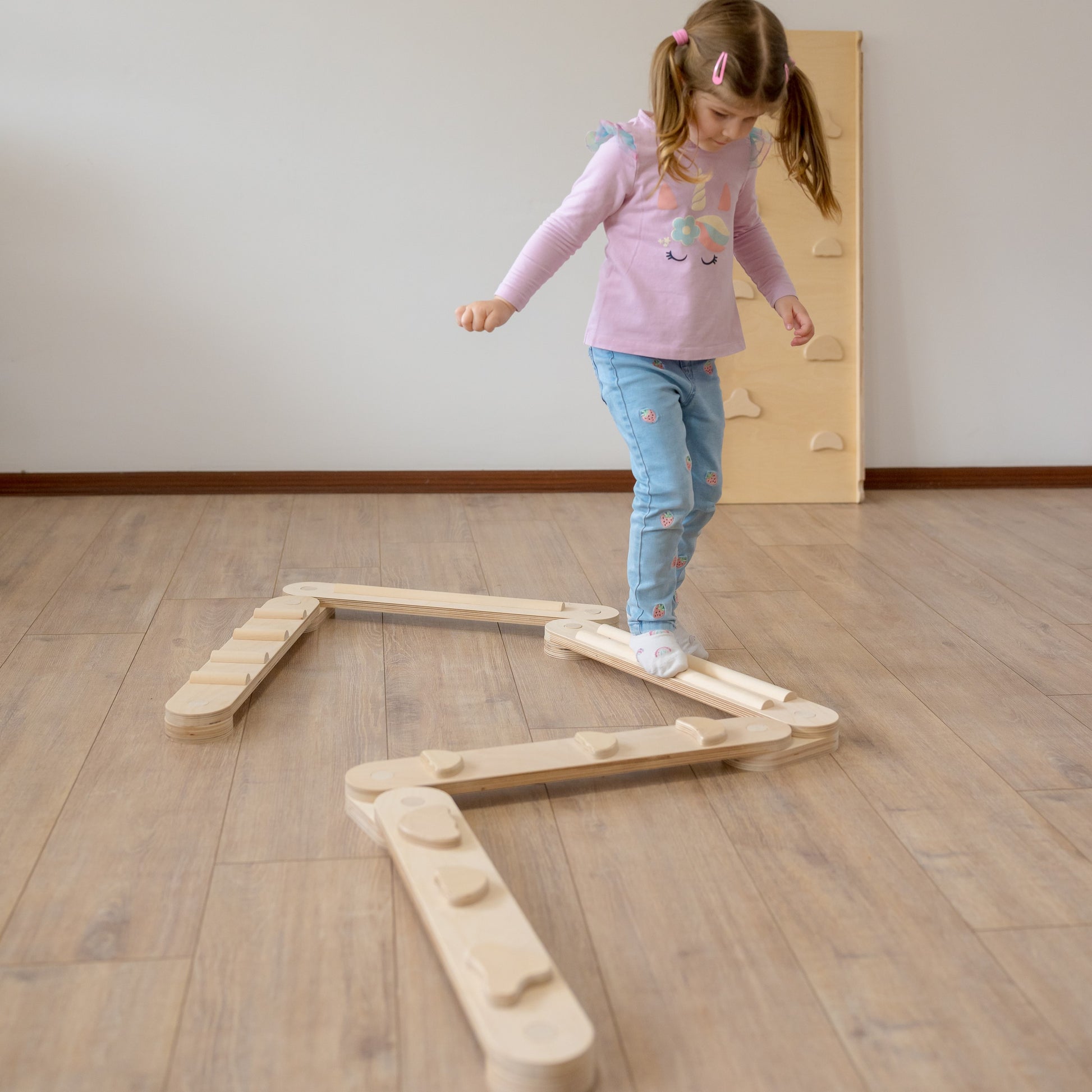 Balancierbalken-Set Wooden Magic