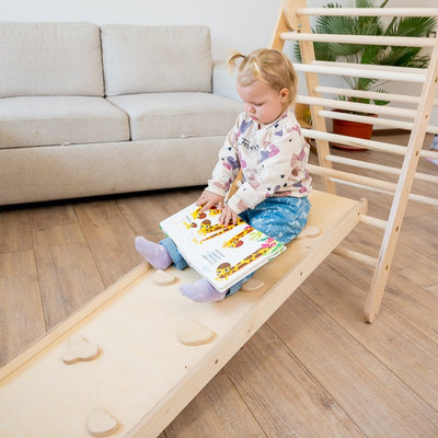 Rampe 2in1 zum Klettern und Rutschen