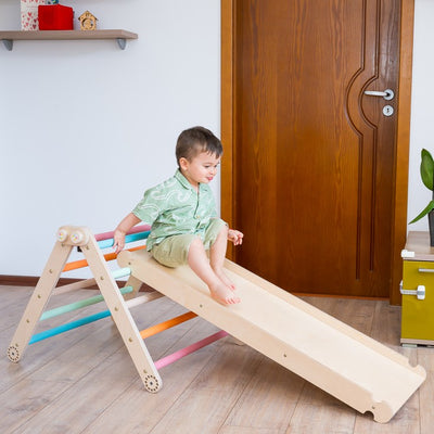 Rampe 2in1 zum Klettern und Rutschen
