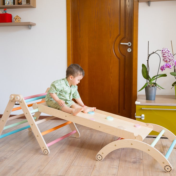 Rampe 2in1 zum Klettern und Rutschen
