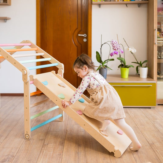 Rampe 2in1 zum Klettern und Rutschen