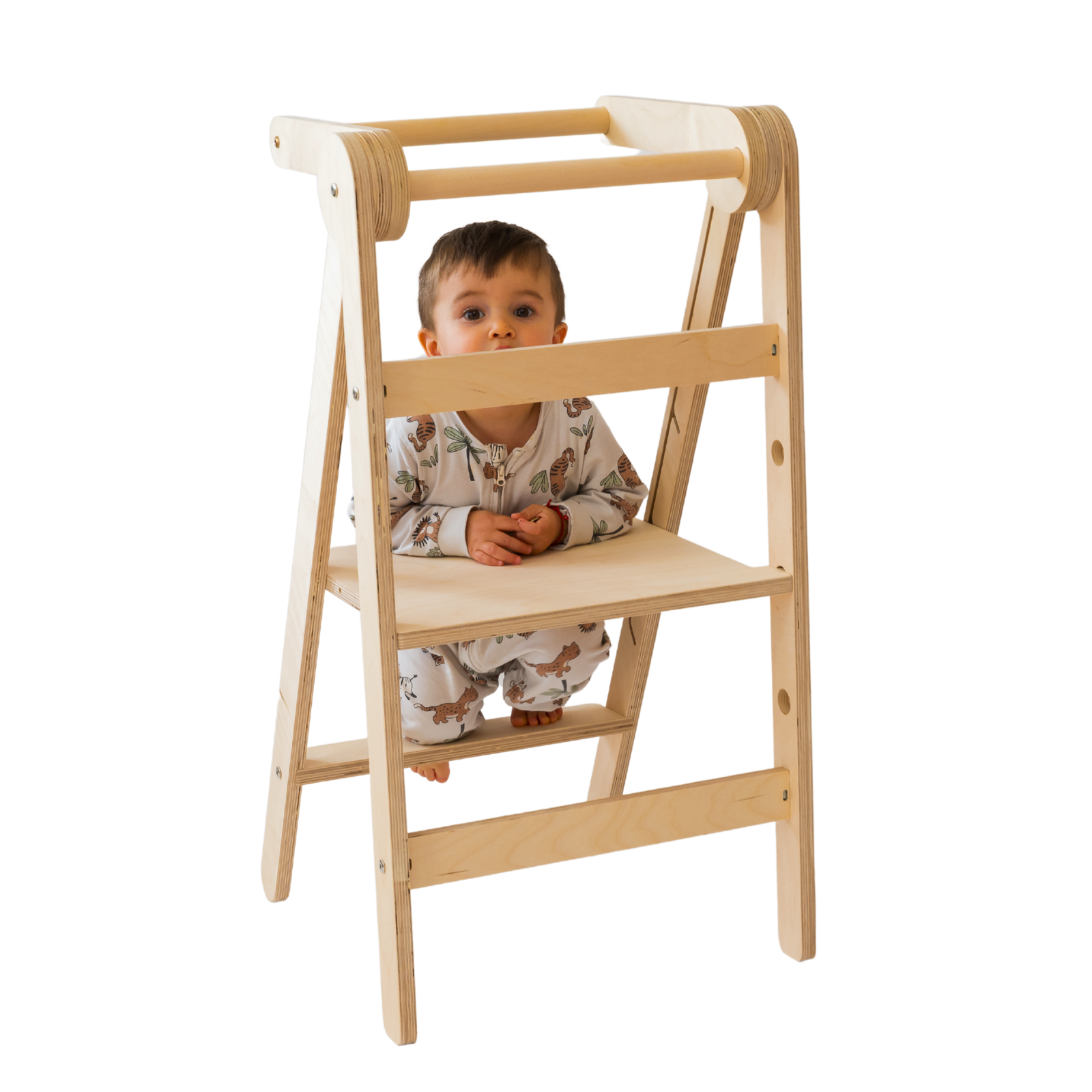 Montessori Verstellbarer & Faltbarer Lernturm