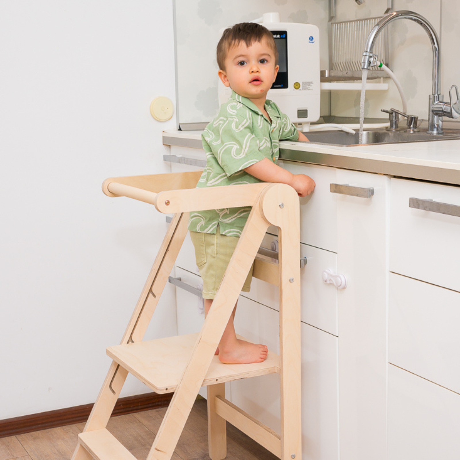 Montessori Verstellbarer & Faltbarer Lernturm