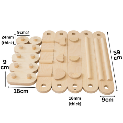 Balancierbalken-Set Wooden Magic