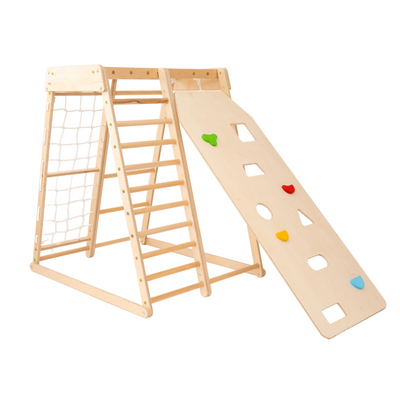 Kletterrampe aus Holz