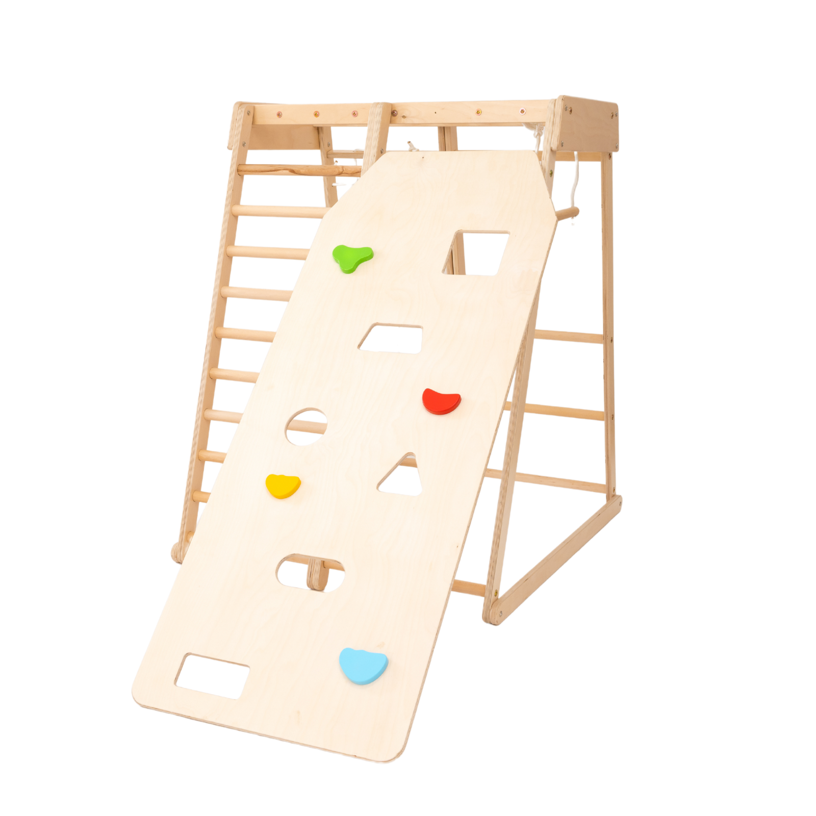 Kletterrampe aus Holz